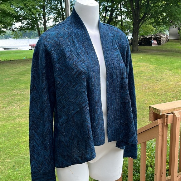 Apt. 9 sparkly open swing sweater jacket XL - Picture 2 of 7